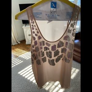 Mm Cotoure sequin top